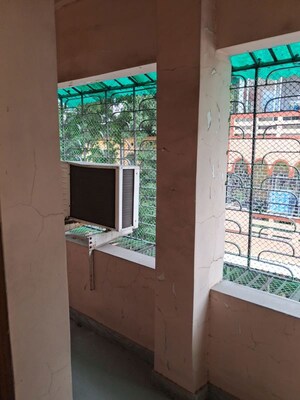 Balcony in 2 BHK Apartment at Lake Town Block A, Lake Town – for Sale