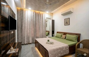 Bedroom in 3 BHK Independent House at Aerocity – for Rent