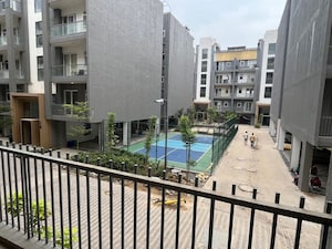 Balcony in 2.5 BHK Apartment at Smart World Orchard, Sector 61 – for Rent