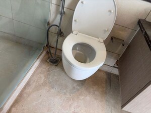 Bathroom in 3 BHK Builder Floor at Sector 23 – for Rent