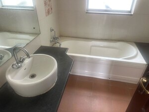 Bathroom in 3 BHK Builder Floor at Sector 21 – for Rent