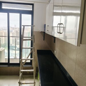 Kitchen in 2 BHK Apartment at Rustomjee Elanza, Malad West – for Rent