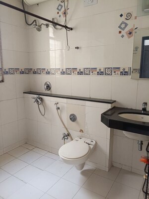 Bathroom in 4 BHK Apartment at Ganga Satellite, Wanwadi – for Sale