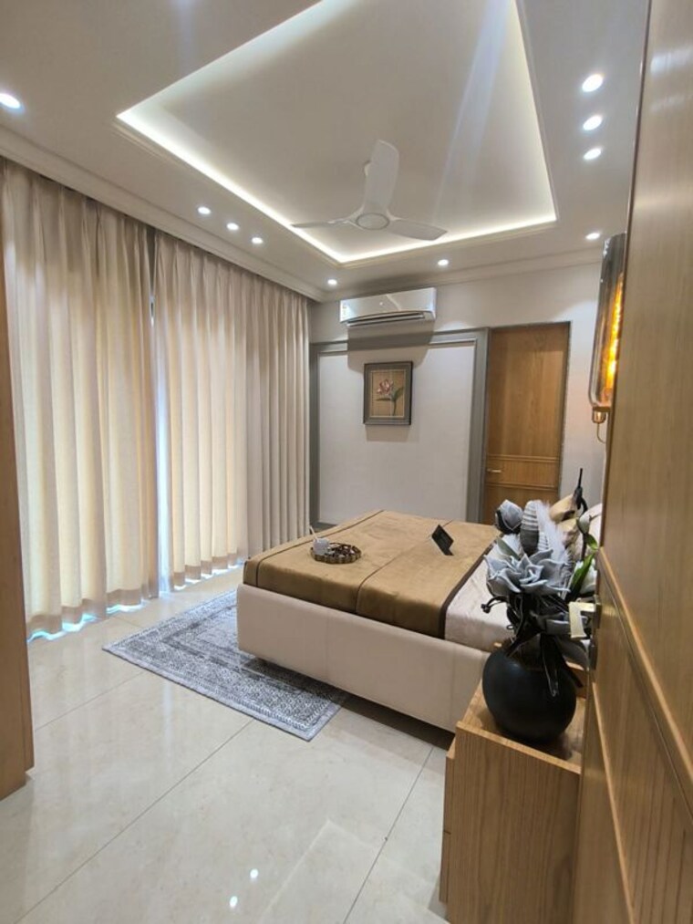 Bedroom, courtyard-tiara 4 Bedroom 2706 Sq.Ft. Apartment In Bhayli Vadodara 10628960