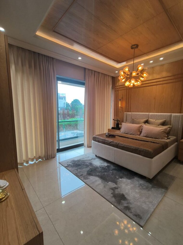 Bedroom, courtyard-tiara 4 Bedroom 2706 Sq.Ft. Apartment In Bhayli Vadodara 10628960
