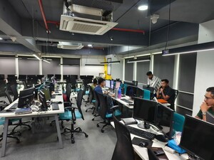 Team Area in  Office Space at Navratna Corporate Park, Ashok Vatika – for Rent