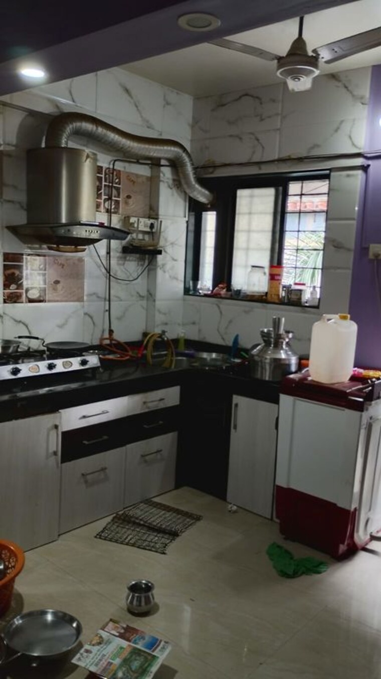 Kitchen, narhe 2 Bedroom 800 Sq.Ft. Apartment In Narhe Pune 10628993