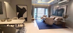 Living Room in 4 BHK Apartment at Osian Almanova, Mundhwa – for Sale
