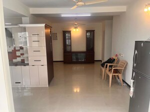 Living Room in 3 BHK Apartment at Azure Prime, Richmond Town – for Rent