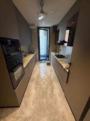 Kitchen in 4 BHK Builder Floor at Sector 56 – for Rent