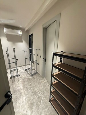 Staircase in 4 BHK Builder Floor at Sector 56 – for Rent