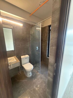 Bathroom in 4 BHK Apartment at Kalpataru Magnus, Bandra East – for Sale