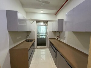 Kitchen in 3 BHK Apartment at Kalpataru Magnus, Bandra East – for Rent