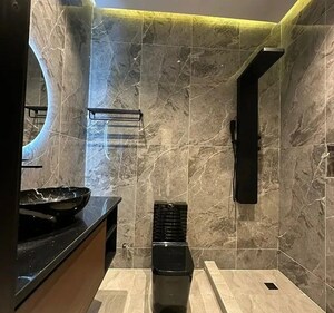 Attached Bathroom in 3 BHK Apartment at Vasavi Atlantis, Narsingi – for Sale