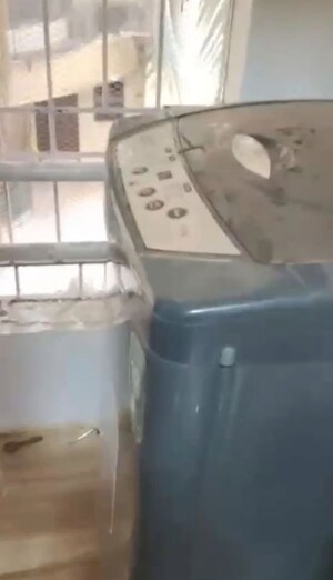 Kitchen in 3 BHK Apartment at Shankar Apartments JB Nagar, Jb Nagar – for Rent