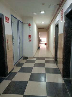 Building Lobby in 2 BHK Apartment at Gaur City 2 - 14th Avenue, Sector 16c Greater Noida – for Rent