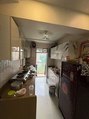 Kitchen in 3 BHK Apartment at Adhiraj Gardens, Kharghar – for Rent