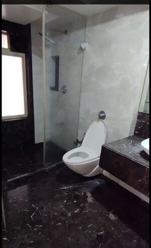 Bathroom in 1 BHK Apartment at Mahim Landmark, Mahim – for Rent