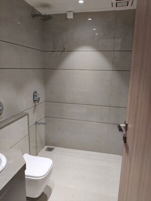 Bathroom in 3 BHK Apartment at Labh Elegance, Bhayli – for Sale