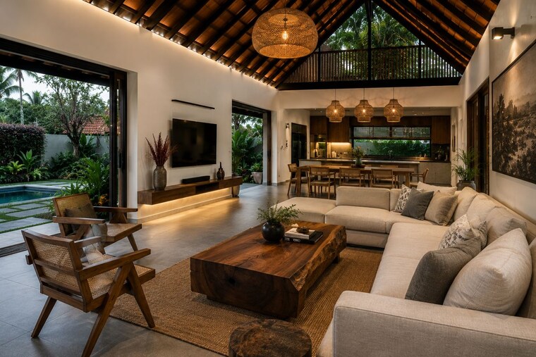 Living Room, naikkanal 3 Bedroom 2500 Sq.Ft. Villa In Naikkanal Thrissur 10628890