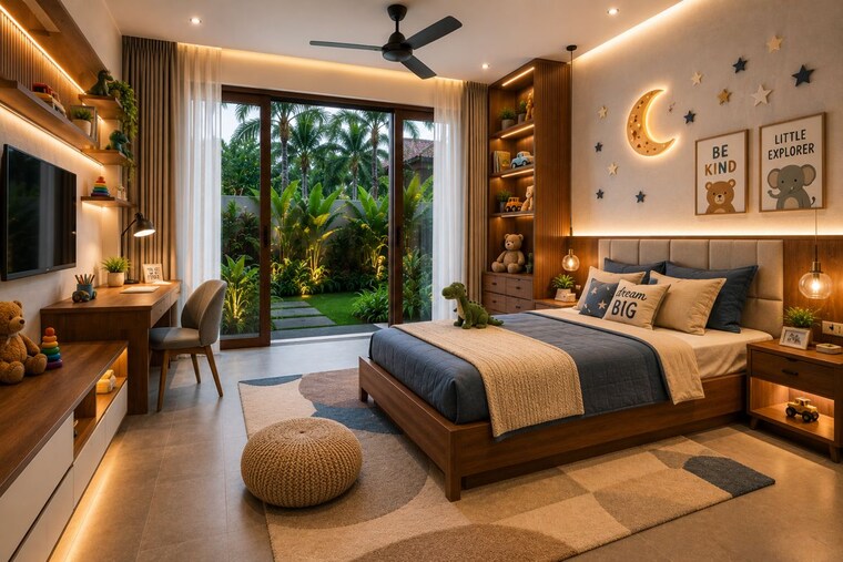 Living Room, naikkanal 3 Bedroom 2500 Sq.Ft. Villa In Naikkanal Thrissur 10628890