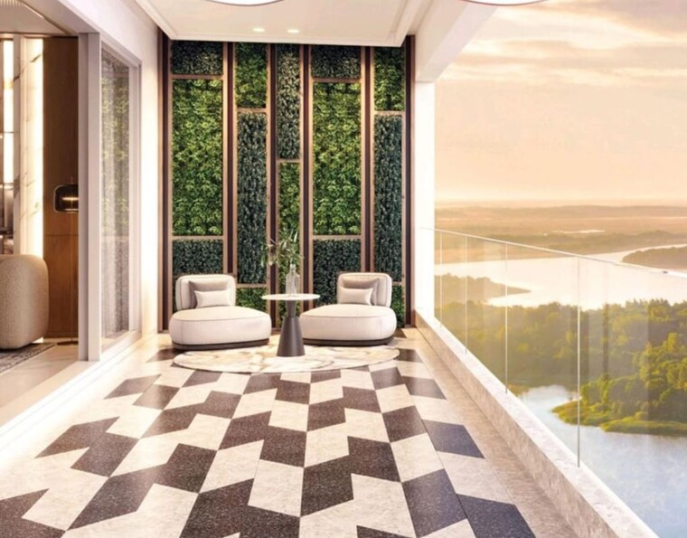 Balcony, lodha-azur 3 Bedroom 1953 Sq.Ft. Apartment In Bannerghatta Road Bangalore 10613303