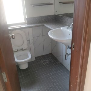 Bathroom in 3 BHK Builder Floor at Anant Raj Ashok Estate, Sector 63a – for Rent
