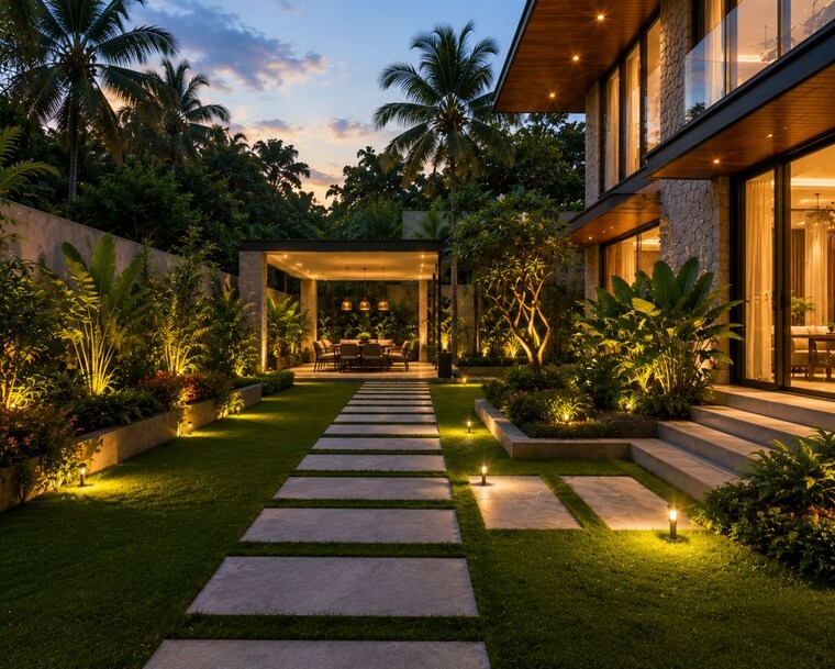 Garden, mannuthy 3 Bedroom 2500 Sq.Ft. Villa In Mannuthy Thrissur 10629196