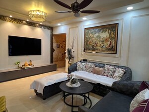 Living Room in 2.5 BHK Apartment at Nahar Amrit Shakti, Chandivali – for Rent