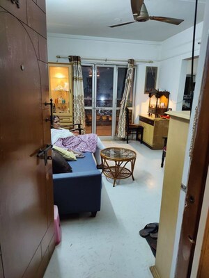 Living Room in 2 BHK Apartment at Vanaz Corner, Kothrud – for Rent