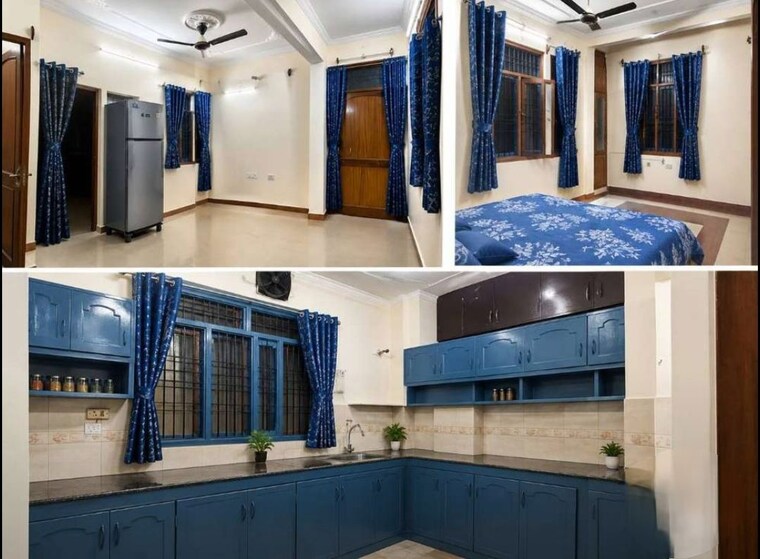 Kitchen, husainganj 2 Bedroom 1200 Sq.Ft. Apartment In Husainganj Lucknow 10629233