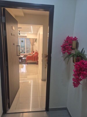 Bathroom in 2 BHK Apartment at Godrej Emerald Vista, Ghodbunder Road – for Rent