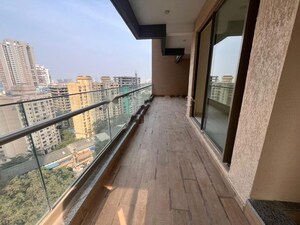 Balcony in 3 BHK Apartment at The Prestige City, Mulund West – for Rent
