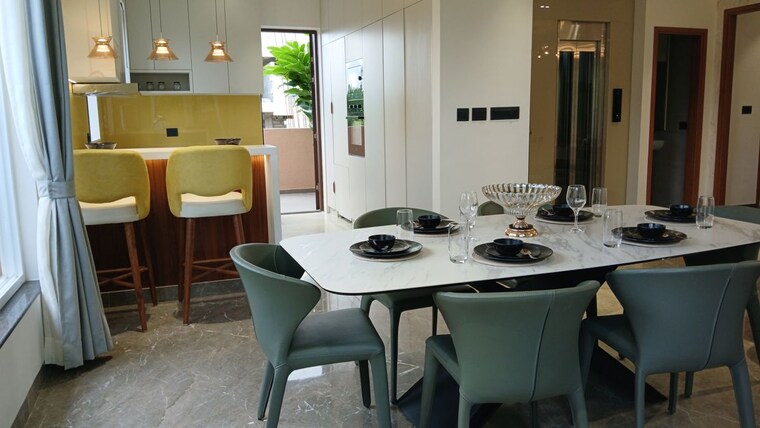 Dining area, urbanrise-paradise-on-earth 4 Bedroom 2459 Sq.Ft. Villa In Gangasandra Bangalore 10628970