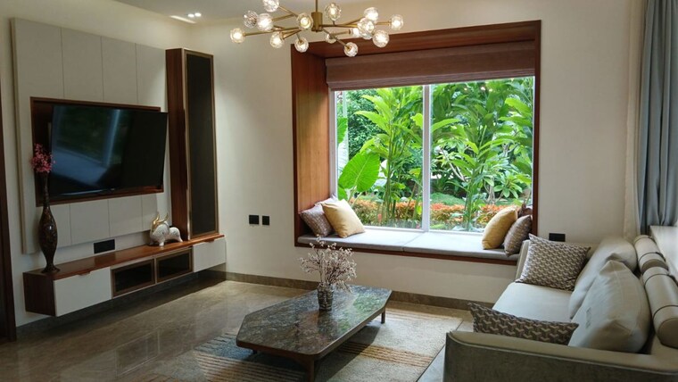 Living Room, urbanrise-paradise-on-earth 4 Bedroom 3291 Sq.Ft. Villa In Gangasandra Bangalore 10610150
