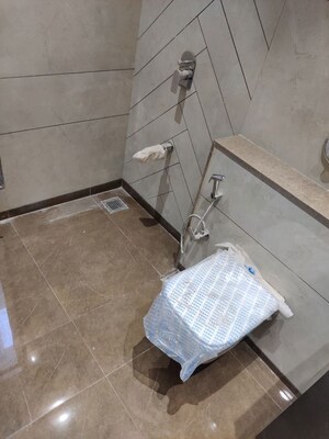 Bathroom in 4 BHK Apartment at Labh Elegance, Bhayli – for Sale