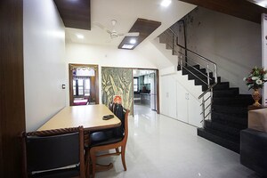 Living Room in 4 BHK Independent House at Motera – for Sale