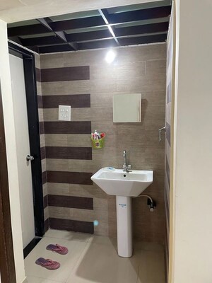 Bathroom in 2 BHK Apartment at Pimple Saudagar – for Sale