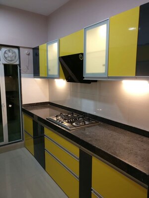 Kitchen in 2 BHK Apartment at Rustomjee Urbania Athena, Majiwada – for Sale