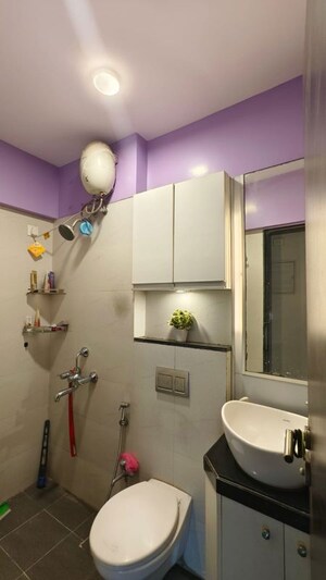 Bathroom in 2 BHK Apartment at Rustomjee Urbania Athena, Majiwada – for Sale