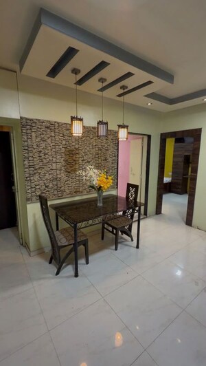 Dining area in 3 BHK Apartment at Warje – for Rent
