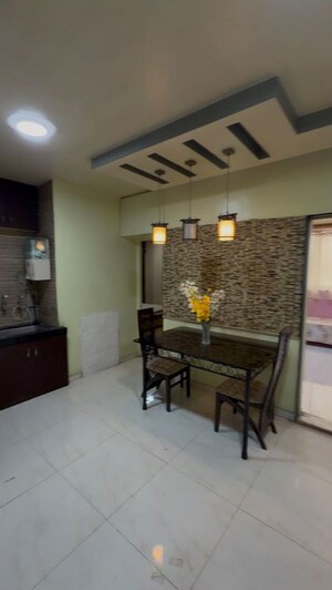 Living Room in 3 BHK Apartment at Warje – for Rent