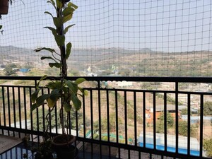 Balcony in 3 BHK Apartment at Puranik Abitante, Bavdhan – for Rent
