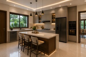 Team Area in 3 BHK Independent House at Kuriachira – for Sale