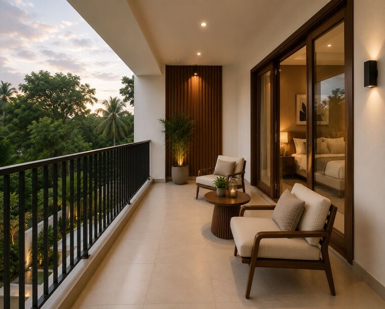 Balcony, kuriachira 3 Bedroom 2000 Sq.Ft. Independent House In Kuriachira Thrissur 10629370