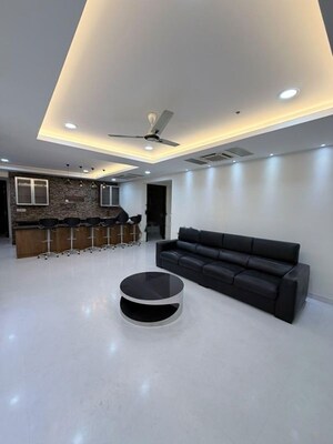 Living Room in 5 BHK Apartment at My Home Abhra, Madhapur – for Rent