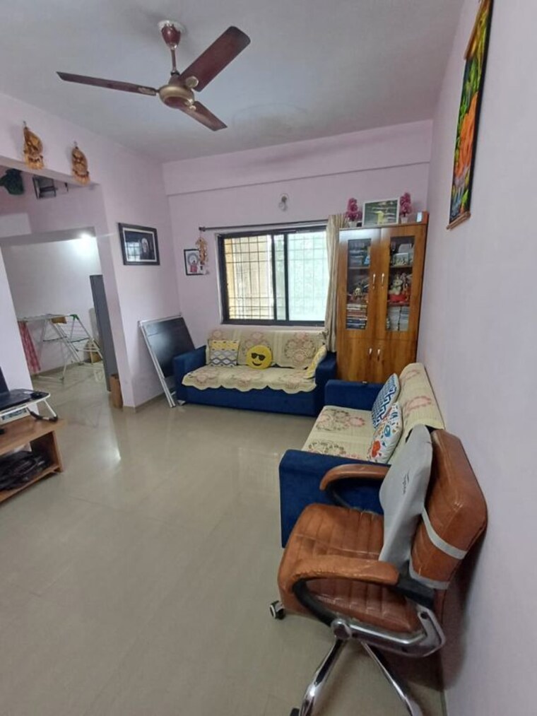 Living Room, thergaon 2 Bedroom 850 Sq.Ft. Apartment In Thergaon Pune 10629395
