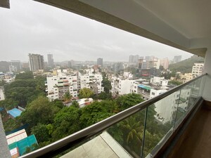 Balcony in 3 BHK Apartment at Blue Pearl 204 Blue Paradise, Baner – for Rent