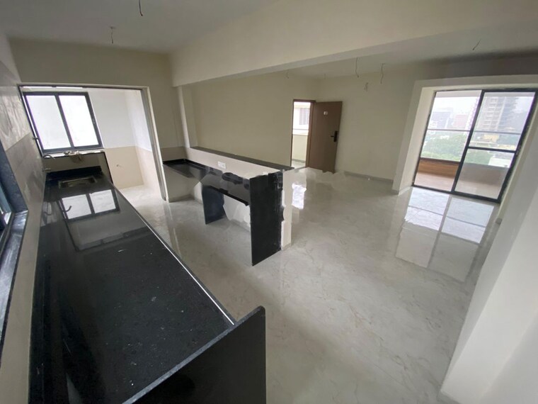 Kitchen, blue-pearl-204-blue-paradise 3 Bedroom 1638 Sq.Ft. Apartment In Baner Pune 10629411
