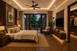 Living Room in 3 BHK Villa at Anchery – for Sale